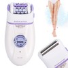 2 in 1 Women Lady Electric Hair Removal Shaver Depilator