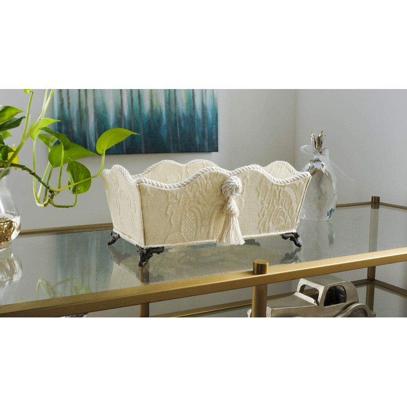 Jennifer Taylor 33018BX Cartenage Tassel Storage Beauty Salon Cosmetic Makeup