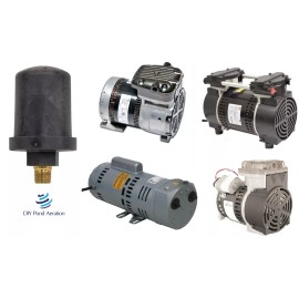 DIY Pond Pro EasyP NEW Pond Aeration Compressor Intake Filter Muffler Fits ALL Piston & Rotary Vane