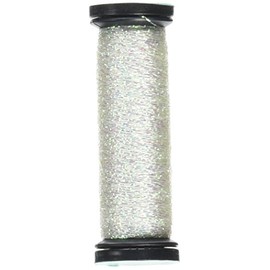 Kreinik BF-032 Blending Filament 50m Metallic Thread for Sewing, 55-Yard, Pearl