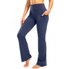28"/30"/32"/34" Inseam Women's Bootcut Yoga Pants Long Bootleg High-Waisted Flare