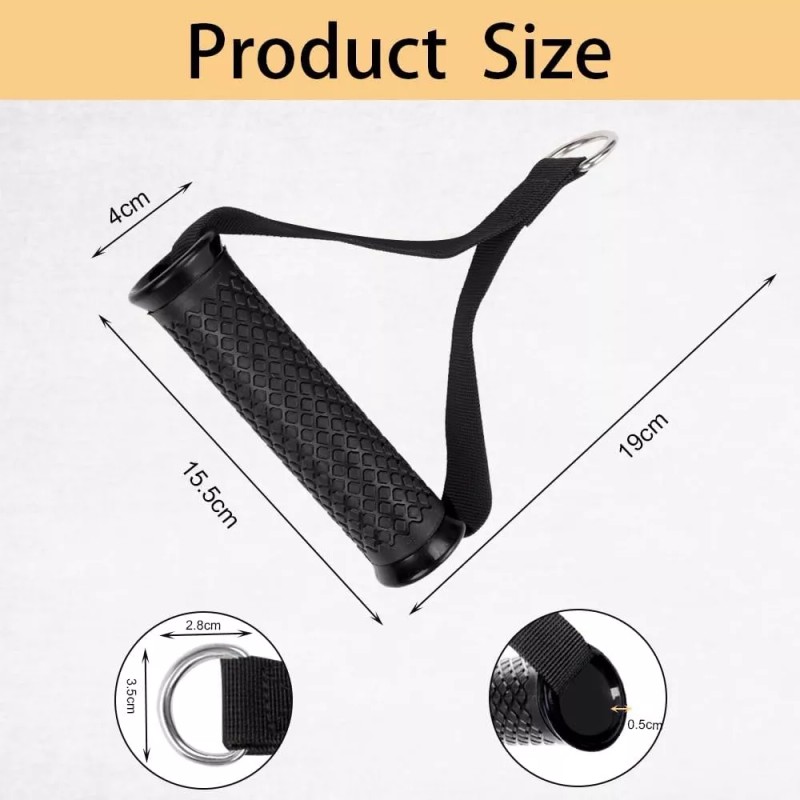 Vida Fuerte Agarraderas Tipo D Nylon Gym Maneral/asa Para Polea