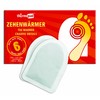 KULTFAKTOR GmbH Thermopad Zehenwärmer für warme Zehen an Karneval Weiss