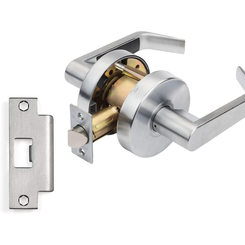 Dynasty Hardware AUG-30-26D Grade 2 Commercial Duty Passage Lever, ADA,