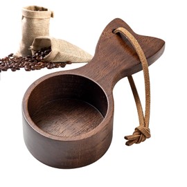 PAVIKE Wooden Fish Shape Coffee Measuring Spoon Coffee Measuring Spoon Multi-Purpose Kitchen Utensil
