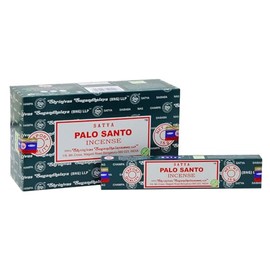 Satya Incense Sticks, 12 Packs x 15g, Palo Santo