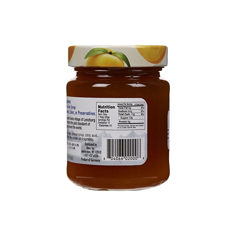 Hero Apricot Fruit Spread, 12 oz