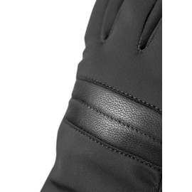 Reusch Paola Gore-Tex Extra Warm, Waterproof, Windproof and Breathable Winter Gloves, Finger Gloves, Snow Gloves, Ski Gloves for Women, Black, 7