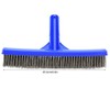 Steel Wire Pool Brush, High Density Brush with 45 Degree