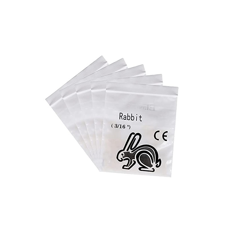 Paquete De 5（500Pcs）Bandas De Goma Ortodóntica Dental De 3/16" Suministro