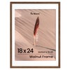 Fun Memories 18x24 Poster Frame, Solid Oak Wood Poster Frames,