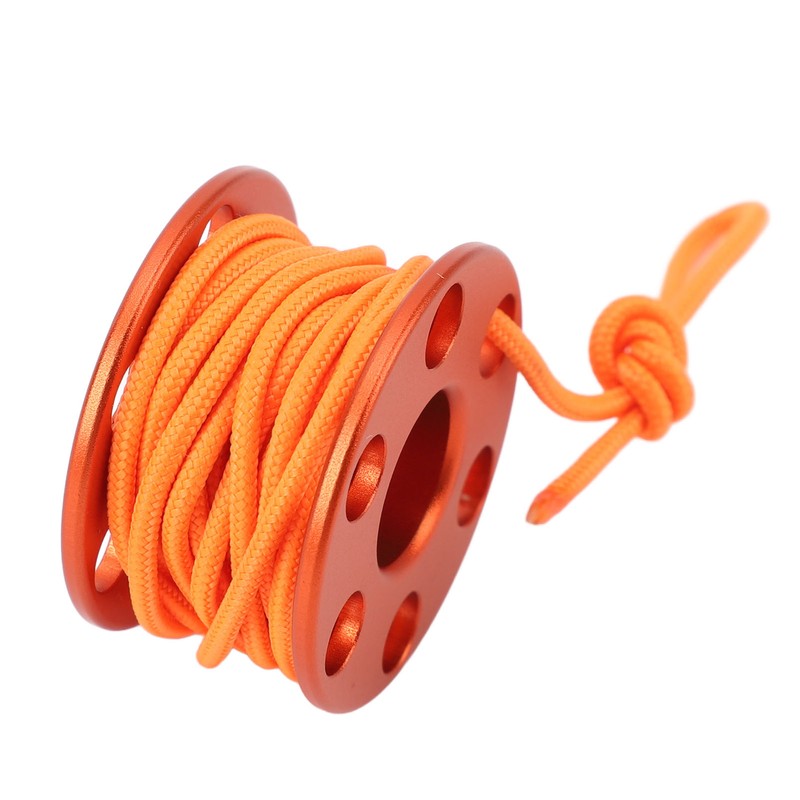 Scuba Diving Finger Reel Aluminum Alloy Mini Finger Spool Reel
