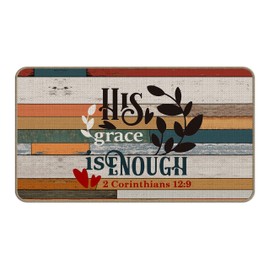 XAPEK Inspirational Gifts Door Mat - 17x30 Inch Non-Slip Door Mat, Inspirational Gifts for Women, Door Mat Indoor Entrance, Inspire Me Home Decor - 2 Corinthians 12:9