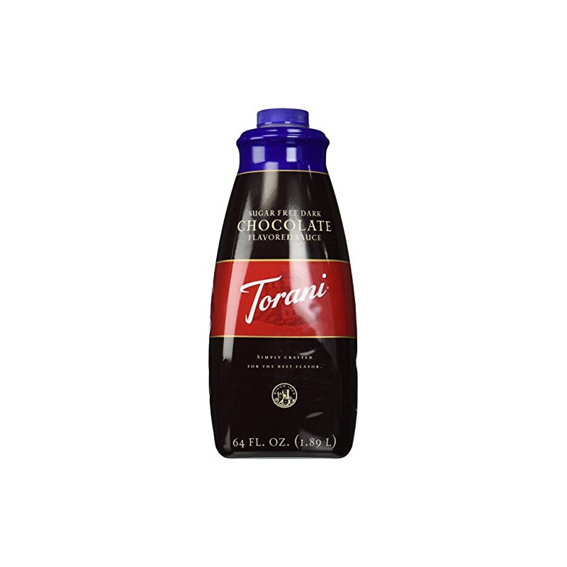 Torani Sugar Free Sauce, Chocolate, 64 Fl Oz