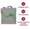 Baumwolltasche - St. Patricks Day - Kleeblätter Glück Glücksbringer Shamrock