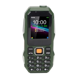 Zopsc Senior Cell Phone, W2021 1.8 inch Mobile Phone with Volume for Elderly, 5800mAh 0.3MP Bluetooth Mini Three Proof Cell Phone. (OD Green)