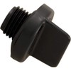 Pentair U178-920PZ Drain Plug, Black