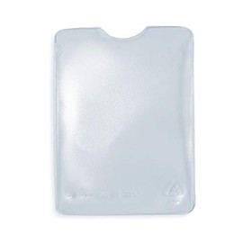HERMA 1323 ID Card Holder Transparent Pack of 10 ID Holders for Protection for Work IDs & Student IDs, Plastic Card Sleeves Protective Cover Set, Transparent
