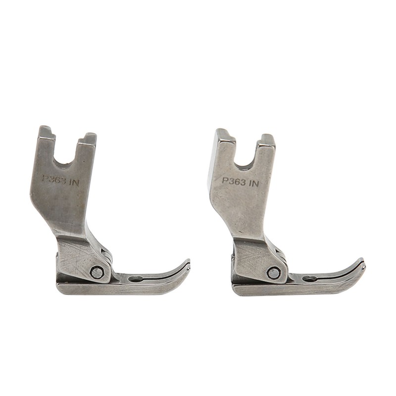 2pcs Flat Bed Sewing Machine Zipper Foot Professional Rust Prevention