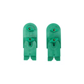 MICROJIG Matchfit Ramp Clamps (2-Pack) - Precision Inline Dovetail Clamp for Dovetail Track System - Low-Profile, Rotating Clamp Heads for Woodworking, CNC, Routing, and Sleds, CN-P3K2