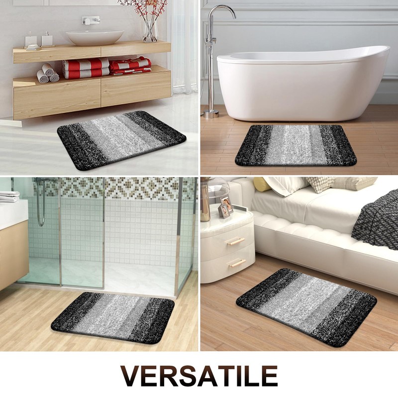 OLANLY OLANLY Bathroom Runner Rugs 54x24, Extra Soft Absorbent Microfiber