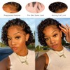 Short Curly Human Hair Wigs for Black Women Pixie Cut