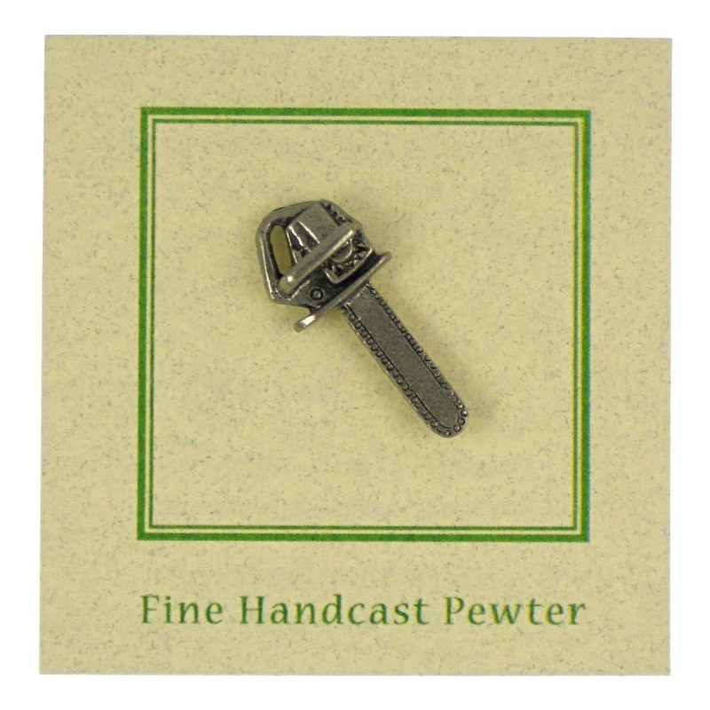 Jim Clift Design Chainsaw Lapel Pin - 25 Count