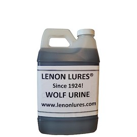 Lenon's Urine Choose from Bear, Bobcat, Coyote, Mink, Red Fox, Wolf Urine - 4 oz to Gallon Sizes - Since 1924 (Wolf, Half Gallon)