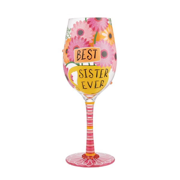 Lolita Wine Glass Best Sister Ever 6010660