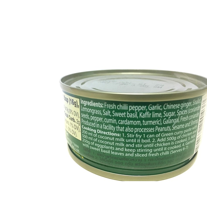 Maesri Variety Curry Paste 4pk Green, Karee, Masaman, & Panang