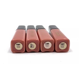 4Pcs: Estee Lauder Pure Color Envy Kissable Lip Shine ~ 104 Naked Truth 4.6ml