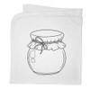 Azeeda 'Round Jar' Cotton Baby Blanket/Shawl (BY00040070)