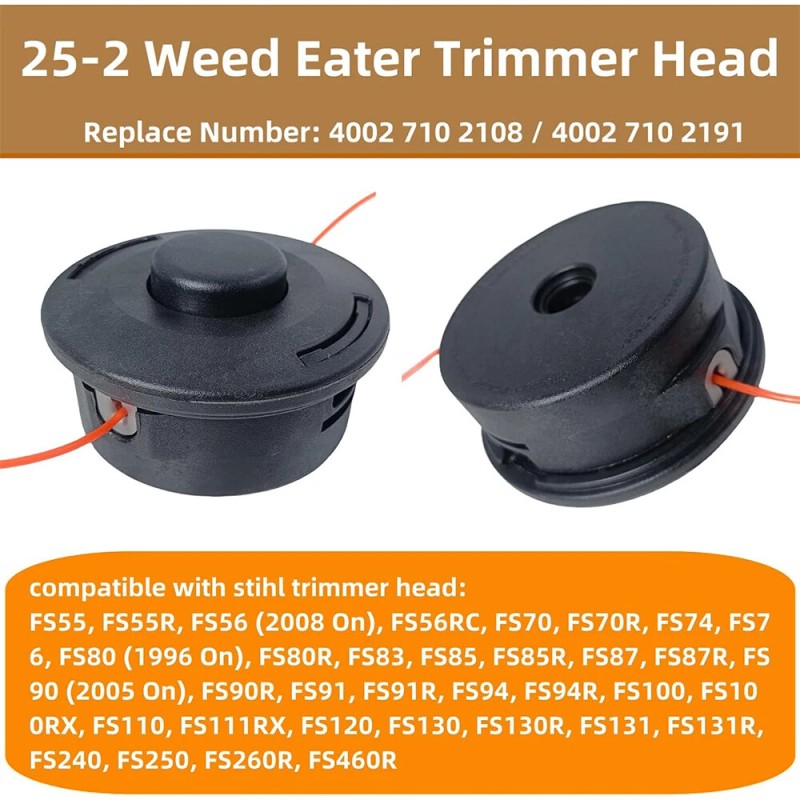 D.S ® 25-2 Trimmer Head Replacement Weed Eater for Stihl
