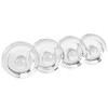 Jillmo Easy Grip Fermentation Weight- 4 Pack of Glass Weights
