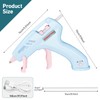 HHDQYMSG Cordless Hot Glue Gun, 20W Hot Glue Gun with
