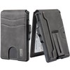 umoven Wallet for Men - with Money Clip Slim Leather