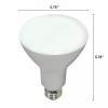 Satco S9622 LED Bulb 9.5W =65W BR30 4000K Cool White