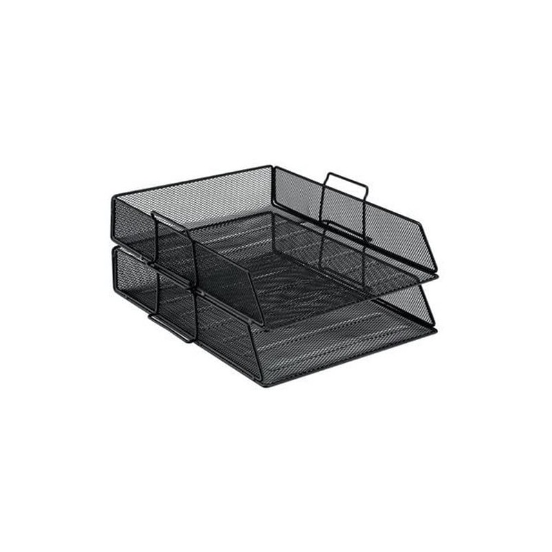 Q-Connect Stackable Letter Tray Black