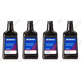 ACdelco Genuine GM ACDelco 10-5074 Power Steering Fluid 16oz (Pack of 4)