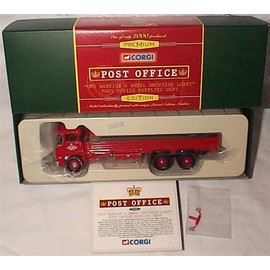 corgi premium collection guy warrior 6 wheel dropside post office lorry 1.50 scale limited edition diecast model