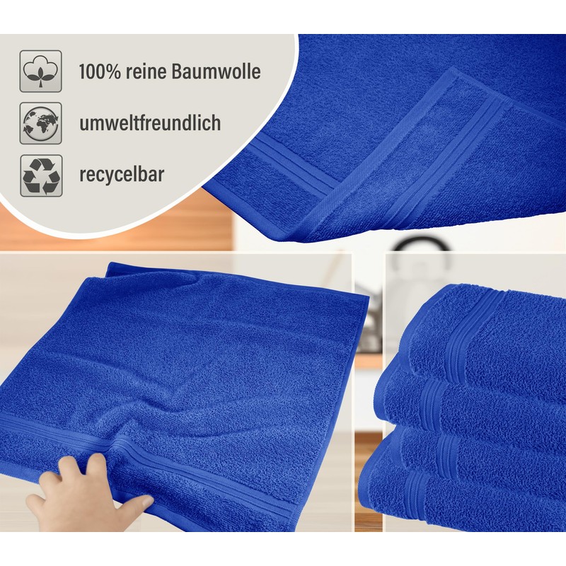 Lashuma Linz Kitchen Towels Cotton 50 x 50 cm Set