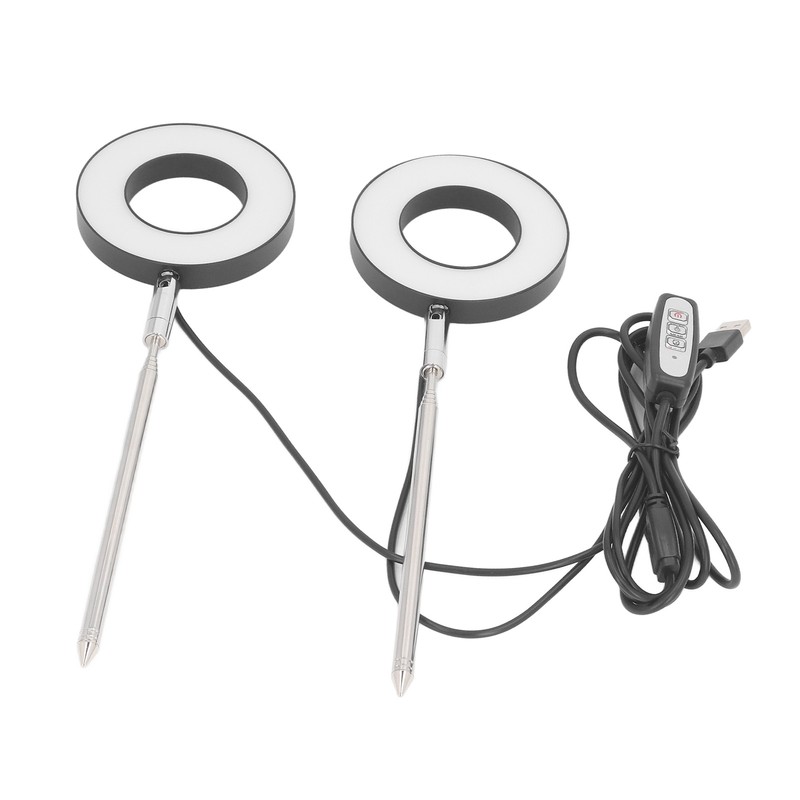 Plant Light Rings Full Spectrum Stretchable 2 Head 4 Speed