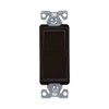Eaton 7504BK 15 Amp 4-Way Rocker Decorator Switch, Black