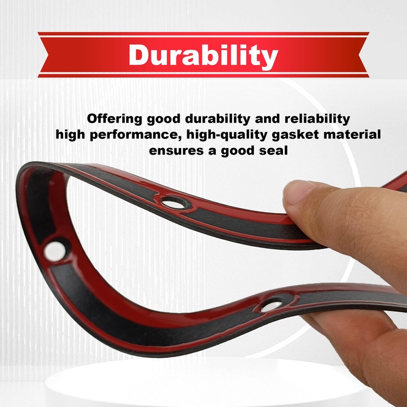 5 Holes Twin Cam Derby Cover Gasket 25416-99X Compatible with
