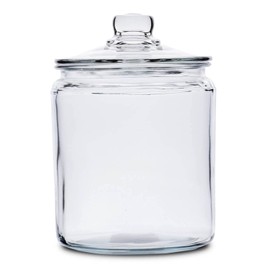 Anchor Hocking Heritage Hill Canister, Glass, 1/2-Gallon