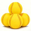 Bac-kitchen 4 Pack Foam Baseballs Practice softballs 9 inch Training