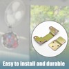 1 Set of Wall Fan Mounting Brackets, Heavy Duty Wall