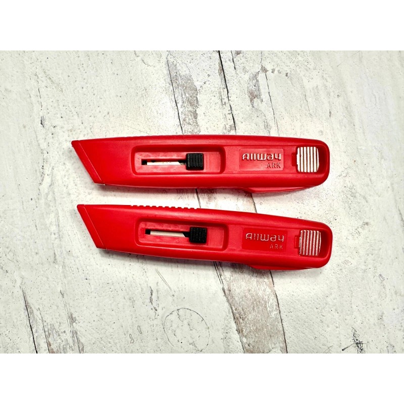 Allway Tools ARK 07102 Box Cutter Self Retracting Safety Knife