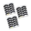 SAFIGLE 15 Pairs Volume Fake Eyelashes for Women Natural Look