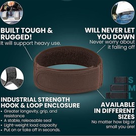 2Pcs No Buckle Elastic Belts Lazy Adjustable Belt Elastic Invisible Side Waist Belt Outdoor Buckle-Less Belt (Black,M)